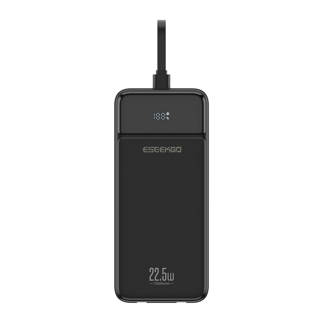 ESEEKGO P-12B 10000 mAh Power Bank With Built-in 3 Cable