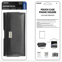 Universal Magnetic Leather Phone Pouch for 5.7-6.3 inch sizes