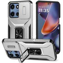 Silver Camera Cover and Ring Case For Moto G 5G 2025/2026 - G Play 2026