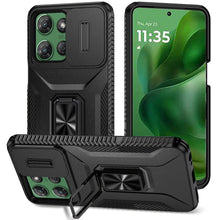 Black Camera Cover and Ring Case For Moto G Power 2026/2025