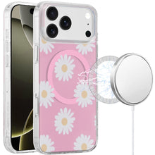 Pink Flowers Magnetic Design Case For iPhone 17 Pro Max - C