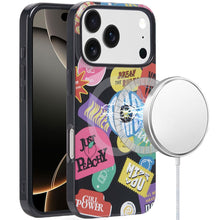 Black Stickers Magnetic Design For iPhone 17 Pro Max