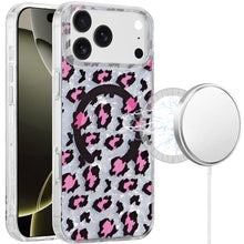 Pink Leopard Magnetic Design Case For iPhone 17 Pro - Q