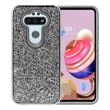 LG Aristo 5 LG tune 3 Deluxe Glitter Diamond Case Cover - Black