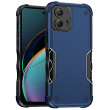 For Motorola Moto G 5G 2024 Exquisite Tough Shockproof Hybrid Case Cover - Blue