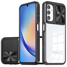 Black and Clear Fusion Case For Samsung A15 5G