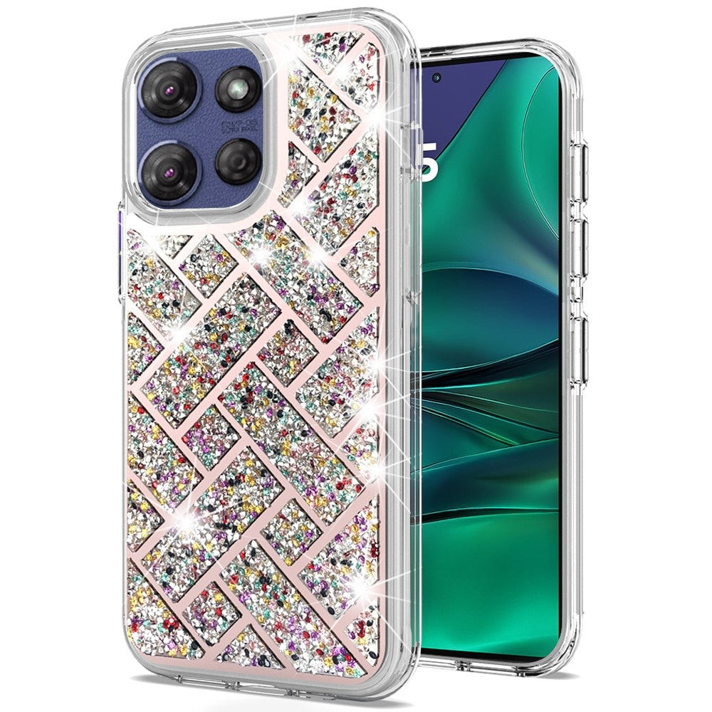 Pink Stones Hybrid for Moto G Stylus 5G 2025 - C