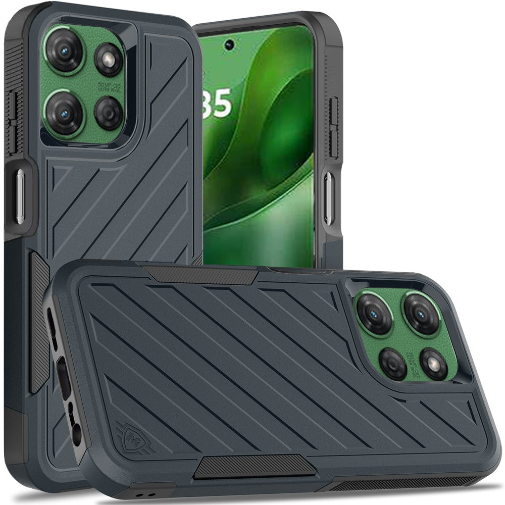 Black Heavy Duty Hybrid for Motorola Moto G Power 5G 2025