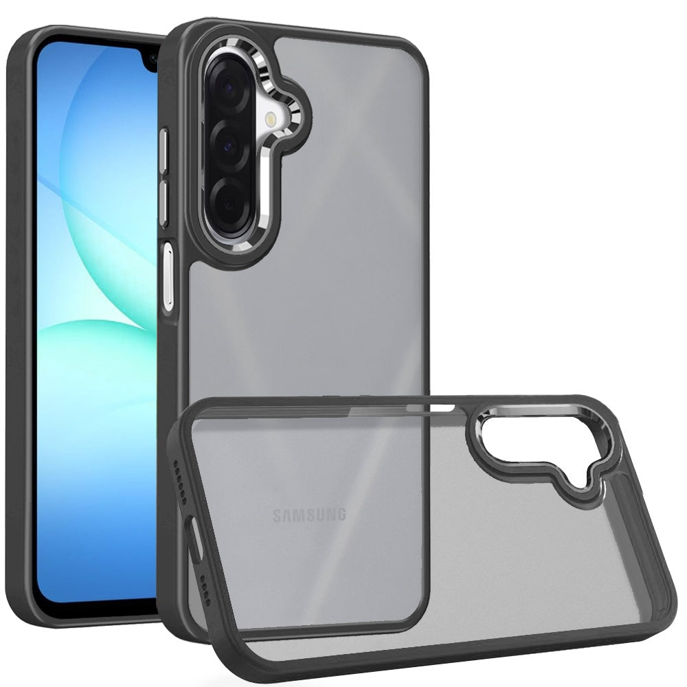 Black Thick Hybrid Acrylic Case For Samsung A17 5G