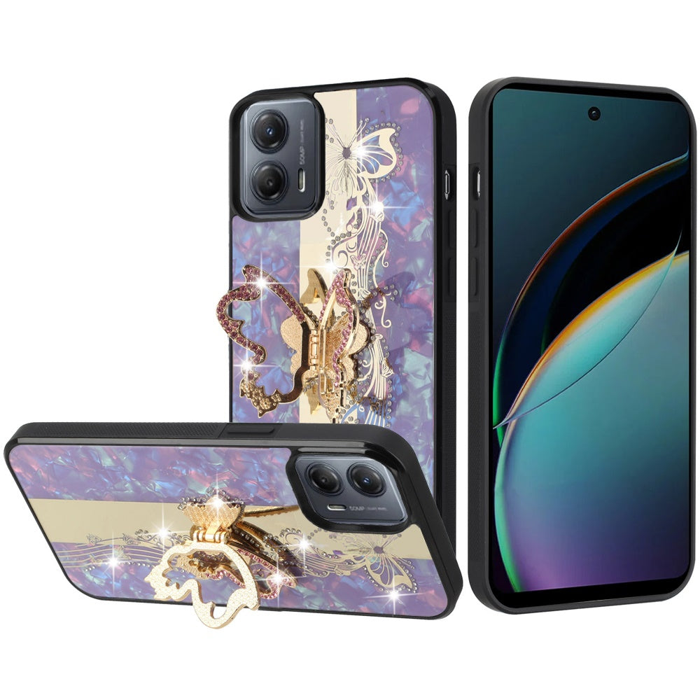 Purple Diamond Case For Motorola Moto G 5G 2024