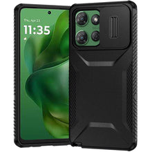 Black Hybrid Case with Camera Window For Moto G Power 2026/2025