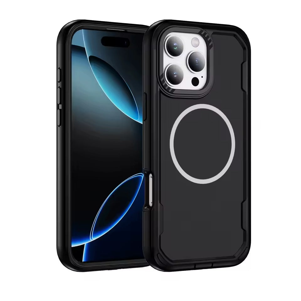 Black Magnetic Heavy Duty Case for iPhone 17 Air