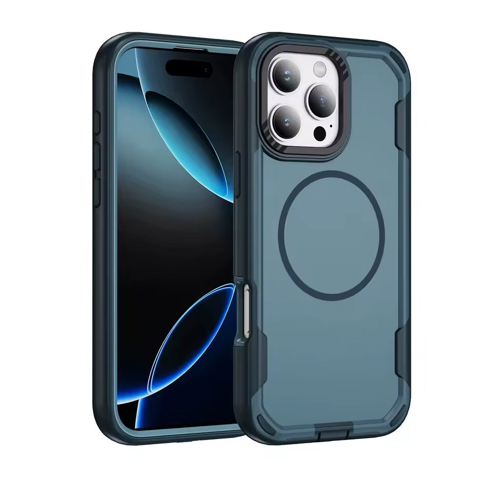 Blue Magnetic Heavy Duty Case for iPhone 17 Air