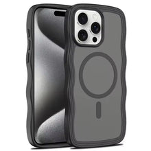 Black Smoked Wave Case for iPhone 16 Pro Max