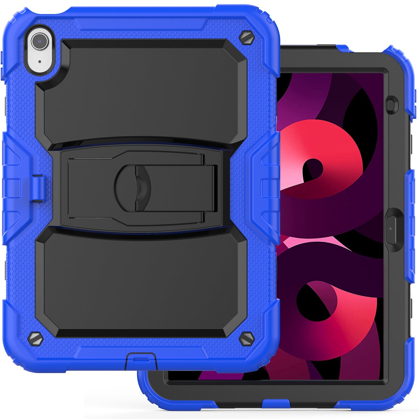 Blue Rugged Case For Apple iPad (A16) 2025 / iPad 10th Gen 10.9