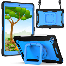 Blue Rotating Heavy Duty Case For Apple iPad (A16) 2025 / iPad 10th Gen 10.9