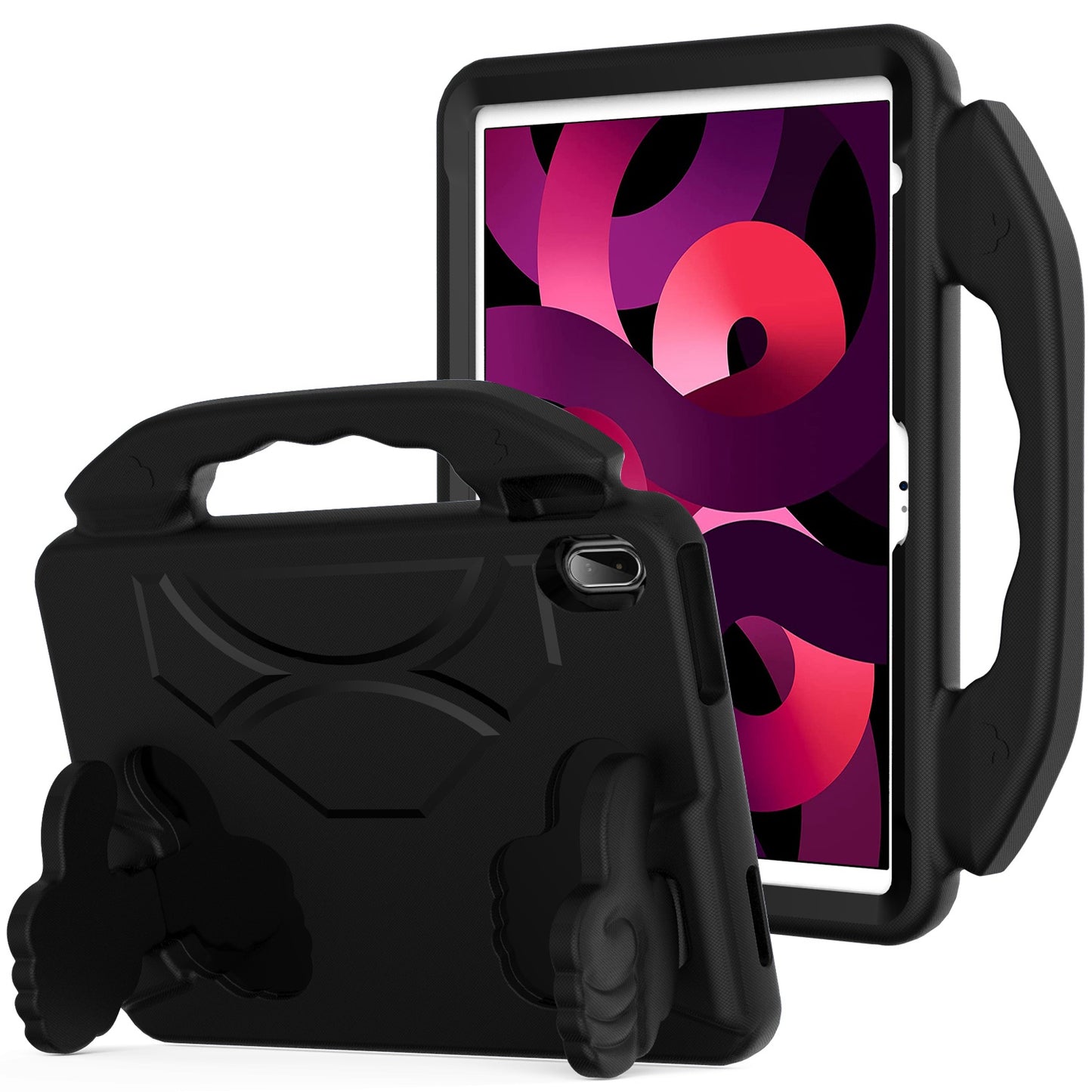 Black Thumbs Up Foam Case For iPad (A16) 2025 / iPad 10th Gen 10.9 inch