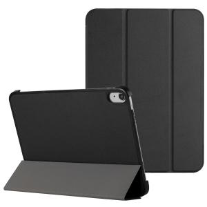 For Samsung A11 Plus 5G / A9 Plus 11 inch Trifold Magnetic Closure PU Leather Case Cover - Black