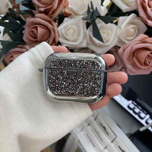 Black Deluxe Glitter Case for AirPods 4