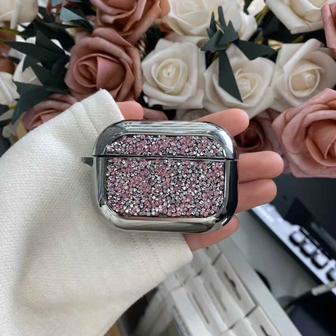 Pink Deluxe Glitter Case for AirPods Pro 2 / Pro 1