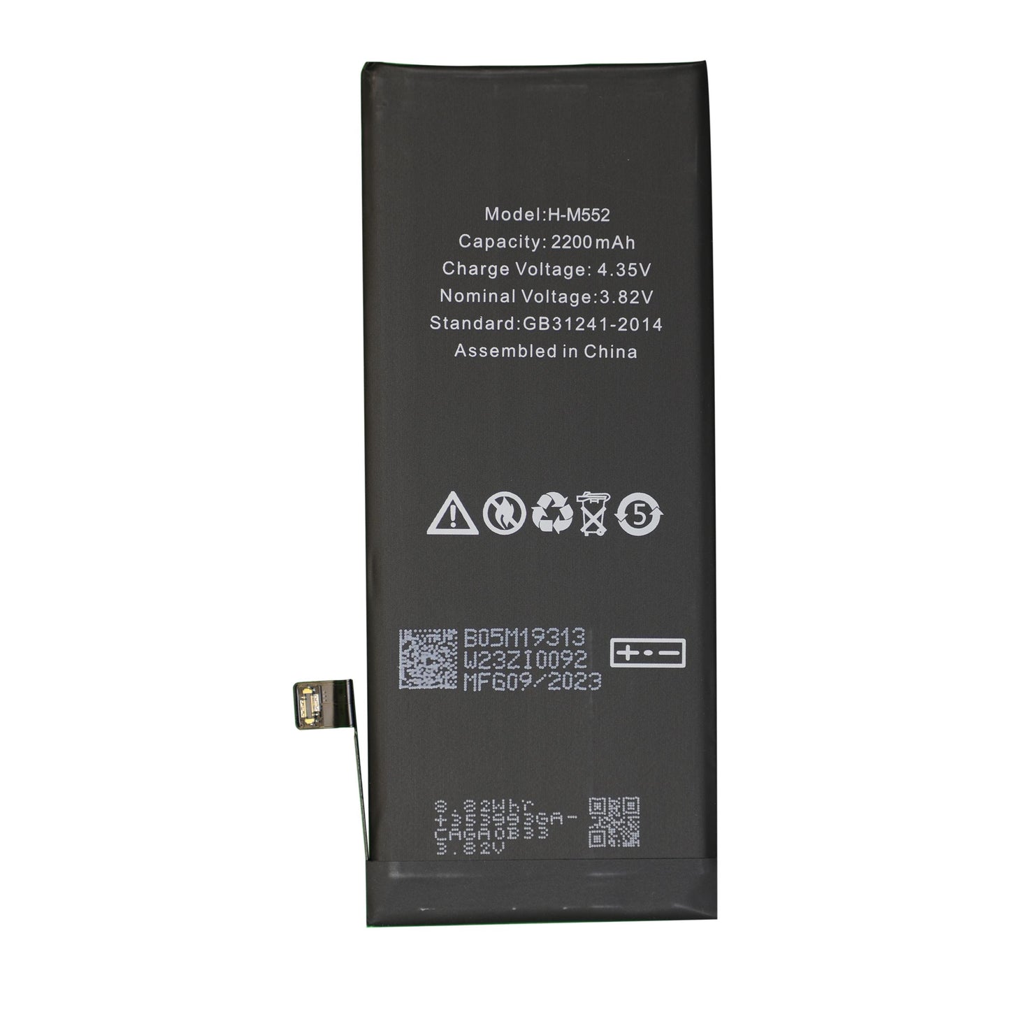 Extended Capacity TI Board Battery for Apple iPhone SE (2020) [Evolve]