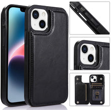 Black Back Wallet Case for iPhone 17 6.1