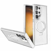Clear Kickstand with Magnetic Compatibility for Samsung Galaxy S24