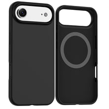 Black Soft Magnetic Silicone Case for iPhone 17 Air