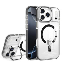 Black Camera Kickstand Magnetic Case for iPhone 17 Pro