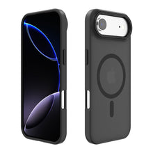 Black Slim Smoked Bumper with Magnetic Compatibility for iPhone 17 6.1
