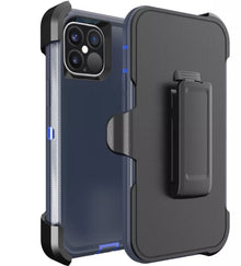 iPhone 13 Pro Heavy Duty Case Navy Blue