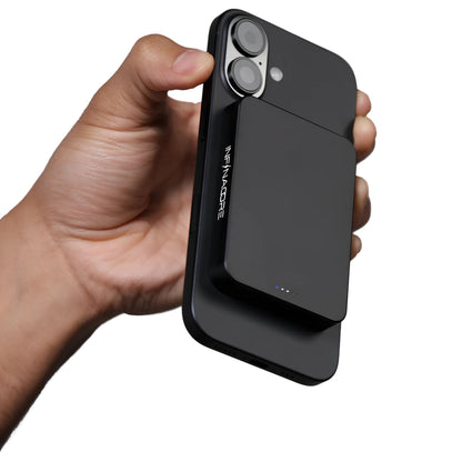 Black Ultra Slim 5000mAh Wireless Battery Pack