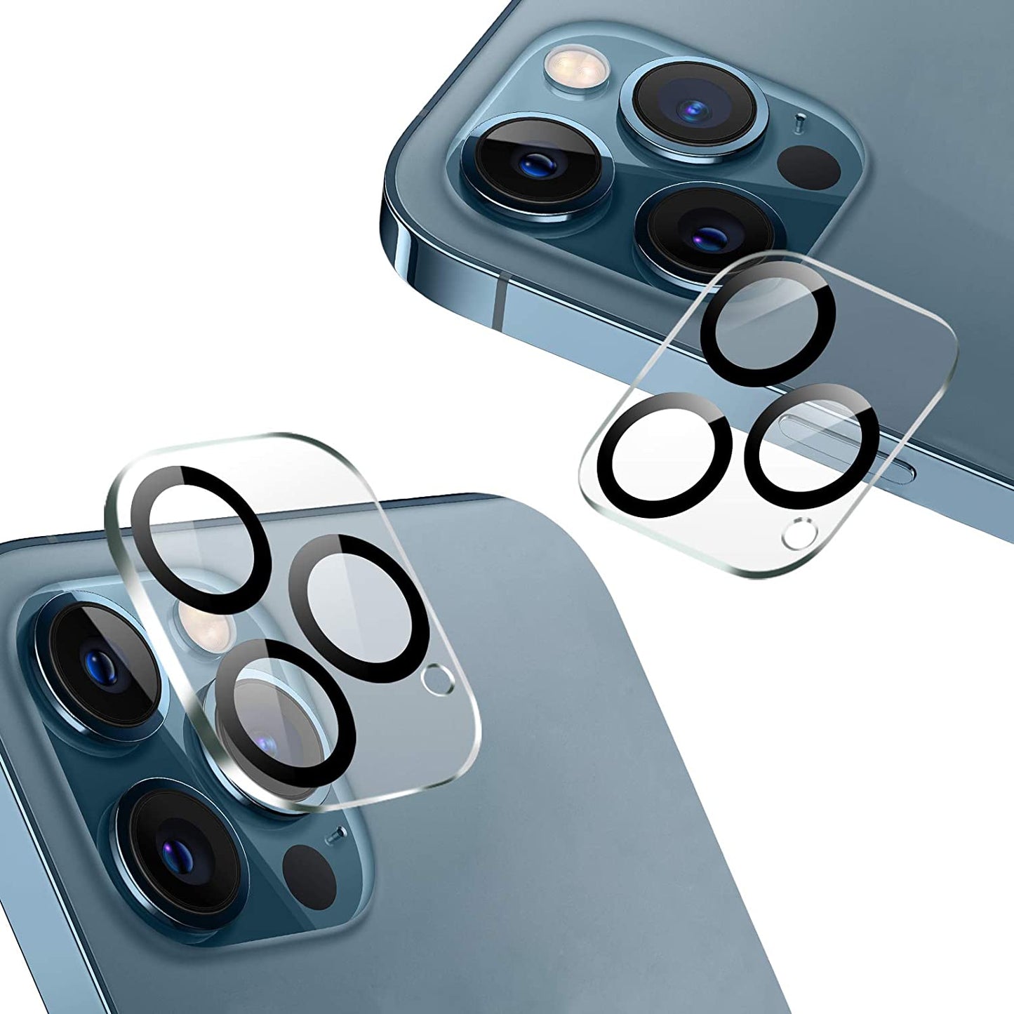 iPhone 12PRO-6.1 Camera protector with cleaning kit