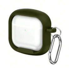 Dark Green Clear Heavy Duty Case for AirPods 4