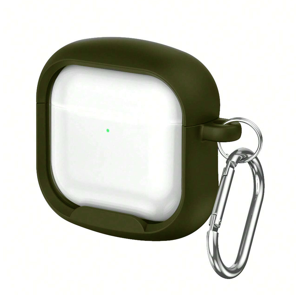 Dark Green Clear Heavy Duty Case for AirPods 3