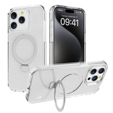 Clear Case Kickstand with Magnetic Compatibility for iPhone 12 Pro Max 6.7