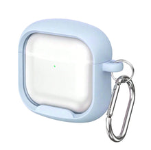 Light Blue Clear Heavy Duty Case for AirPods 4