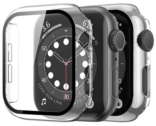 Clear Bumper Watch Case with Tempered Glass Built In for 42mm Series 10