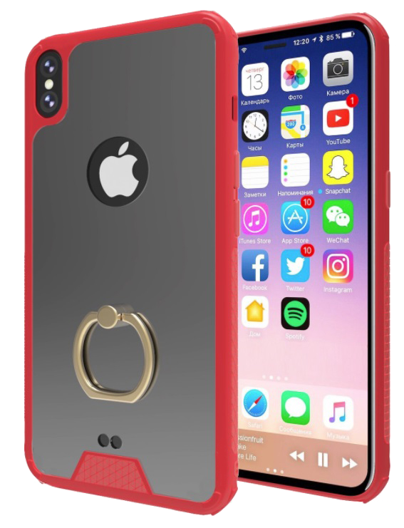 iPhone X/XS Ring Fusion Red