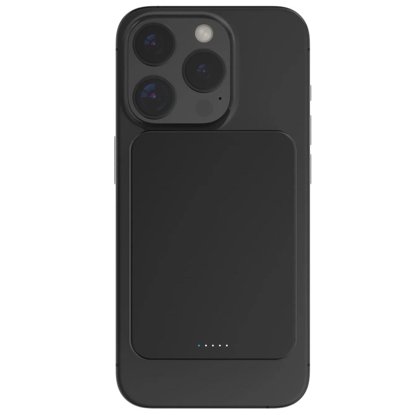 Black Ultra Slim 5000mAh Wireless Battery Pack