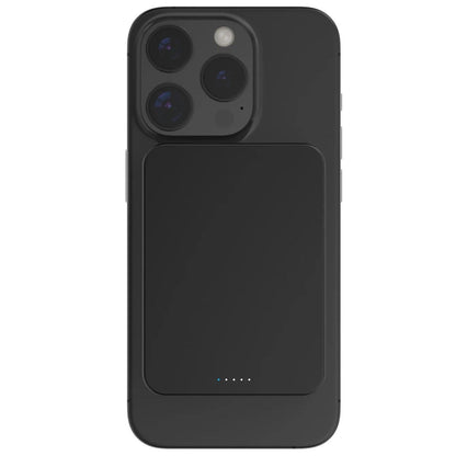 Black Ultra Slim 5000mAh Wireless Battery Pack