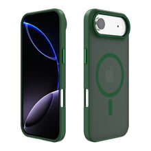 Dark Green Slim Smoked Bumper with Magnetic Compatibility for iPhone 17 Air
