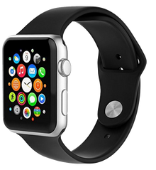 iWatch Sillicone Band 42"/44"/45"/49" Black
