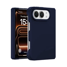 Navy Soft Magnetic Silicone Case for iPhone Duo