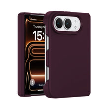 Burgundy Soft Magnetic Silicone Case for iPhone Duo