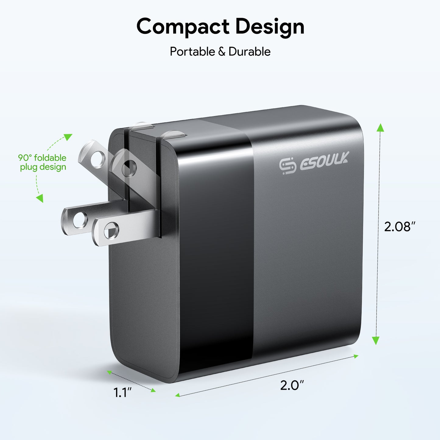 45W PD Dual Type-C Fast Wall Charger