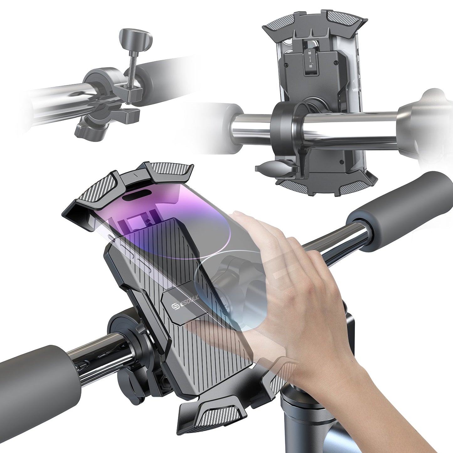 Universal Bicycle Mount For Smart Phone