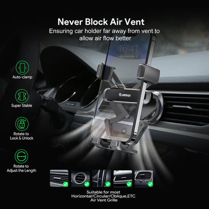 Gravity Air Vent Car Phone Holder