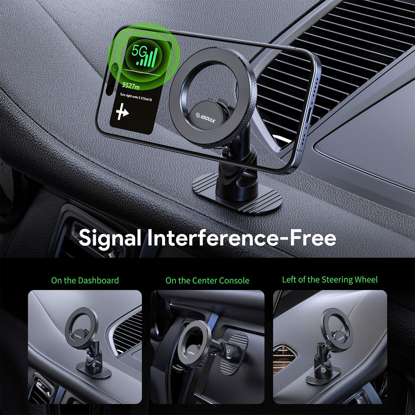 DASHBOARD MAGNETIC CAR MOUNT Magnetic Bracket for car dashboard