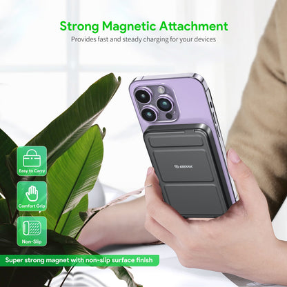 5000mAh Foldable Stand Magnetic Wireless Charging PB